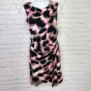 DVF abstract silk dress 2
